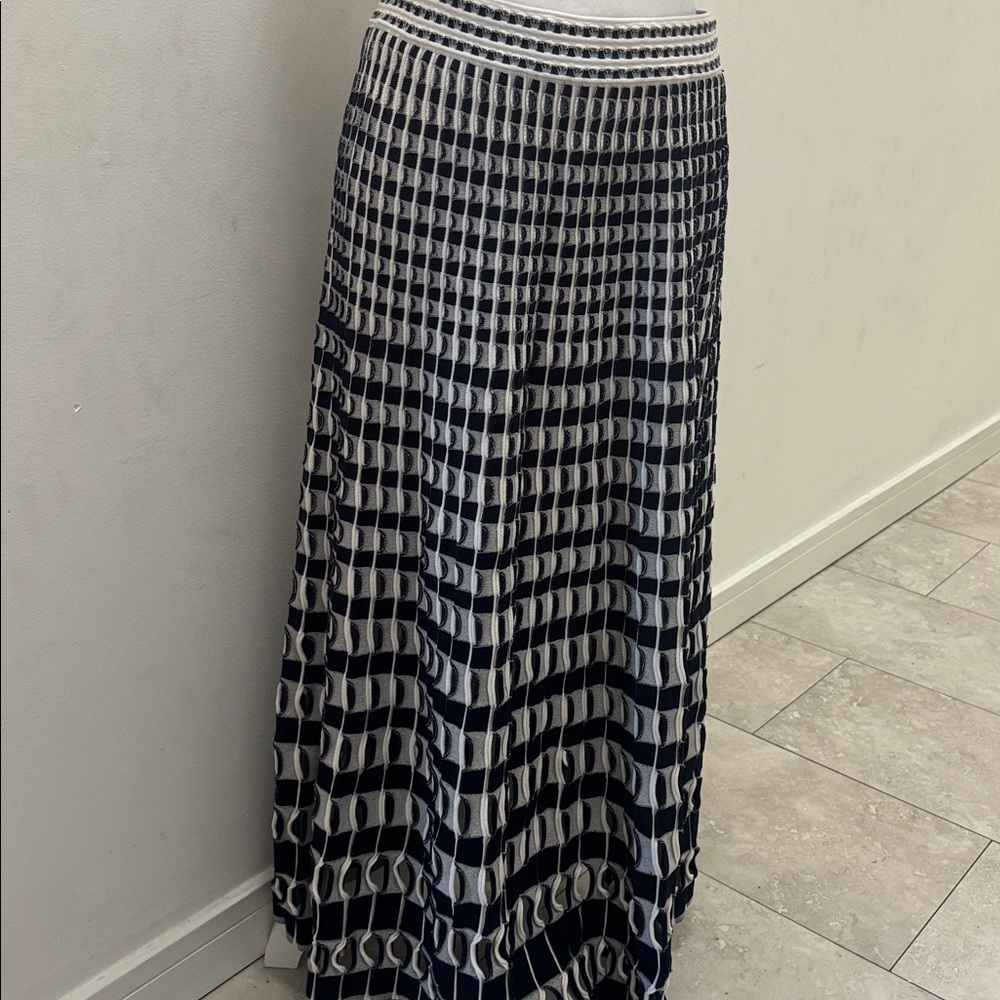 SIMKHAI Larken Midi Skirt in Midnight Multi - Picture 10 of 12